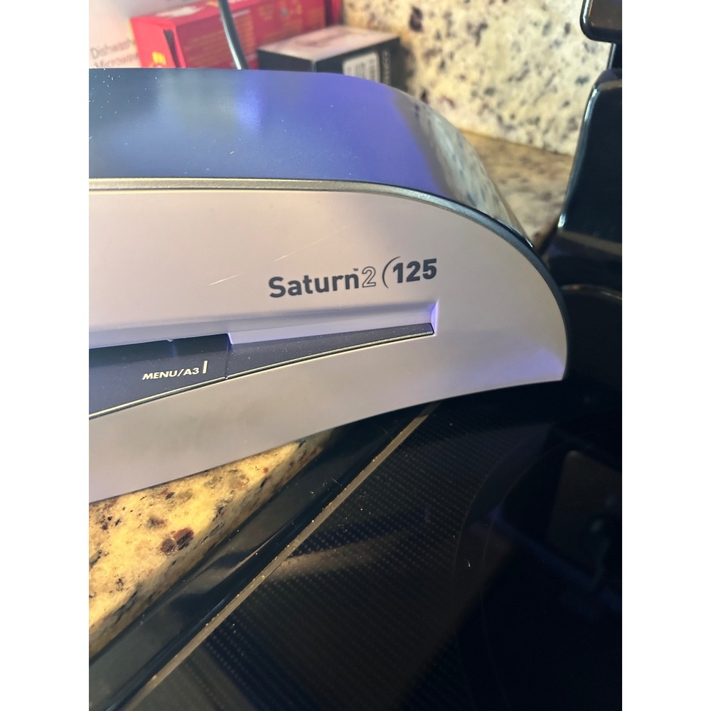 Fellowes Saturn2 125 Laminator 12.5" Thermal Cold Pouch Machine CRC 57277 Silver